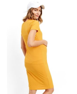 yellow maternity bodycon dress Buy Lemon Yellow Maternity Knitted Dress from Next USA