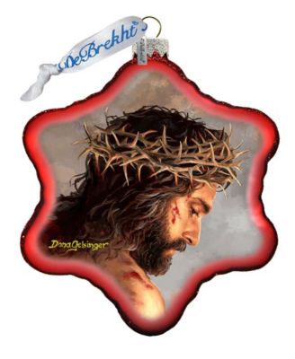 Father Forgive them Snowflake Holiday Ornament