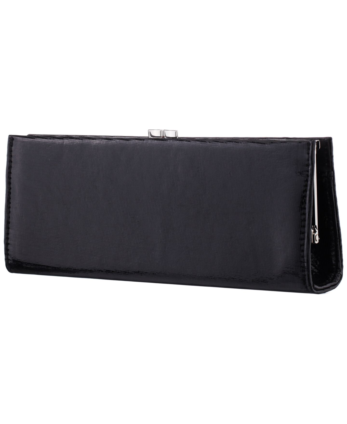 Женский клатч Nina Tierney Long Frame Small Clutch Handbag, цвет: Чёрный — фото 3