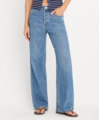 Women's Vintage-Inspired High-Rise Wide-Leg Jeans