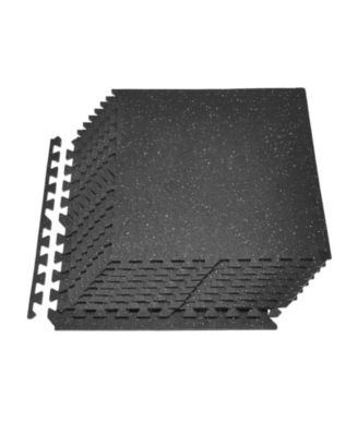 12-Pack 24x24 in Puzzle Exercise Mat, EVA Foam Interlocking Floor
