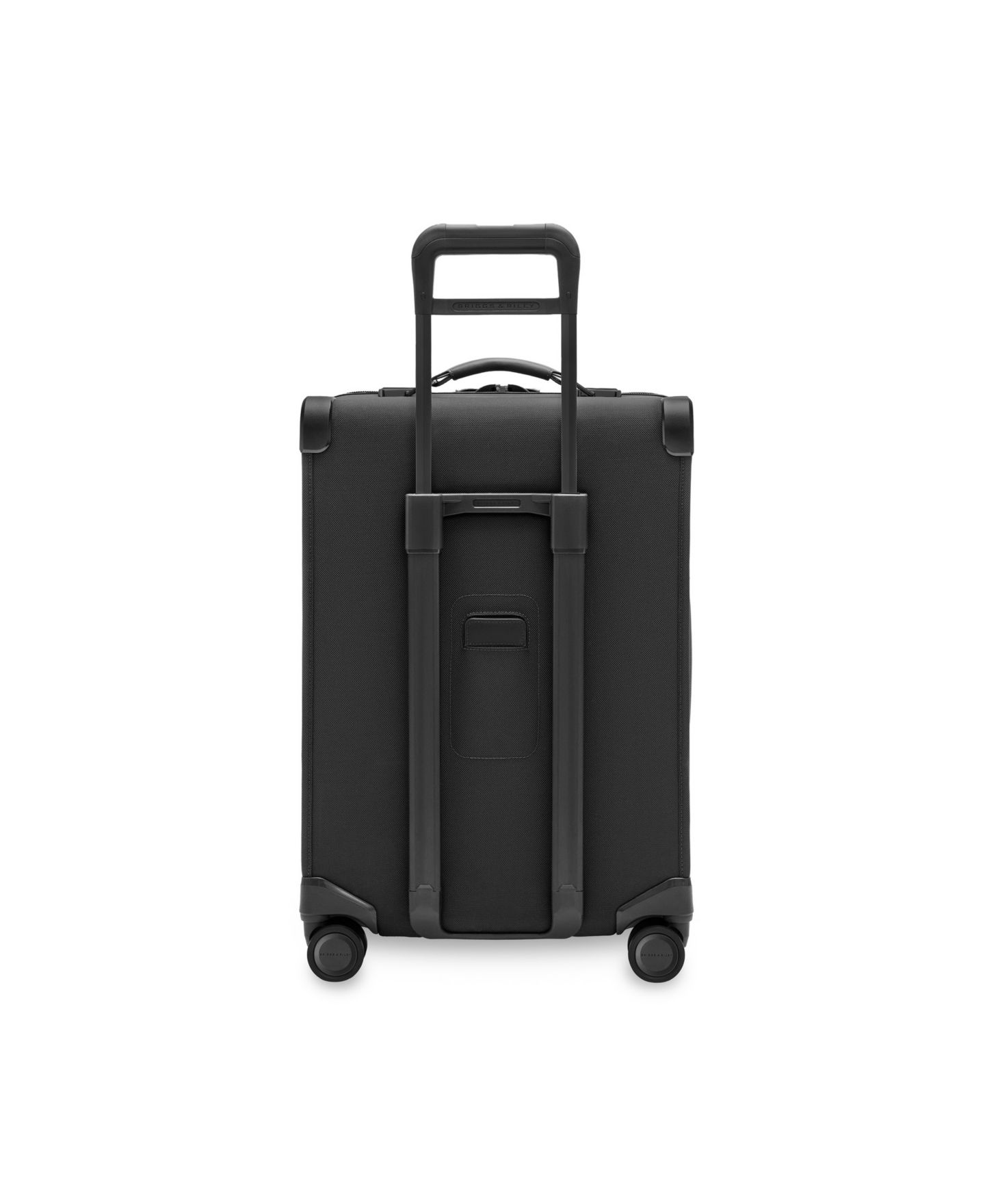 Чемодан Briggs & Riley Baseline Compact Medium Checked Expandable Spinner, цвет: Чёрный — фото 4