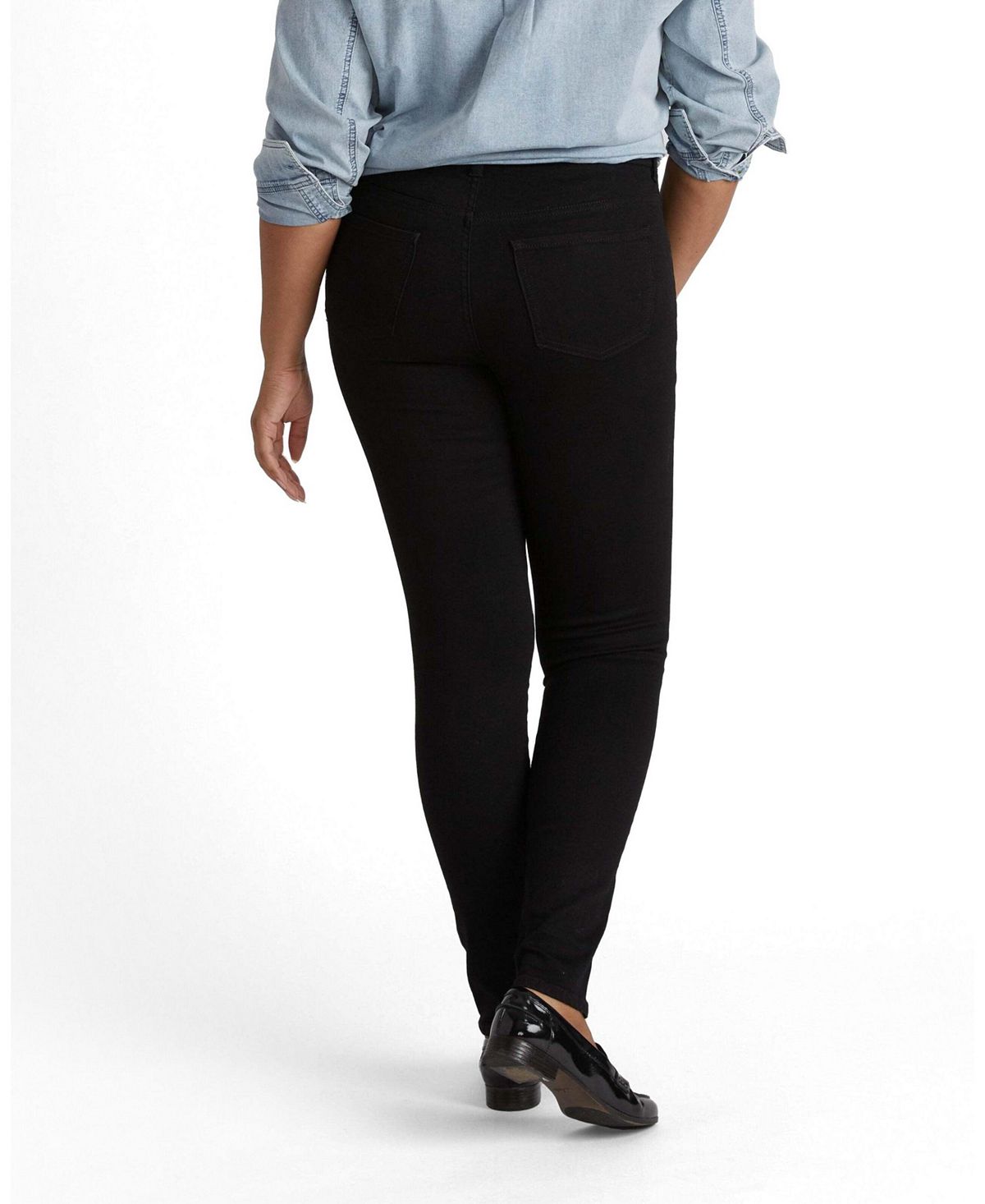 Universal Standard Women's Seine High Rise Skinny Jeans 32 Inches view 2 — MAYCSS fashion products