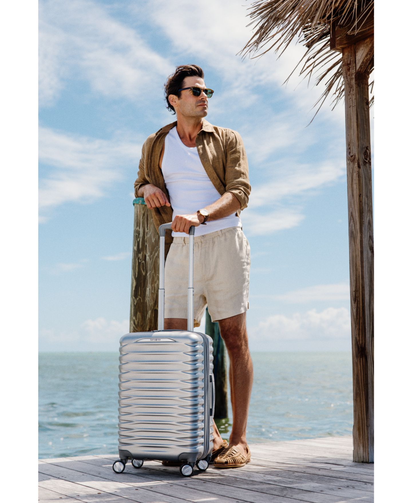 Чемодан Samsonite Spin Tech 7 Carry-On Spinner, цвет: Серебряный — фото 14