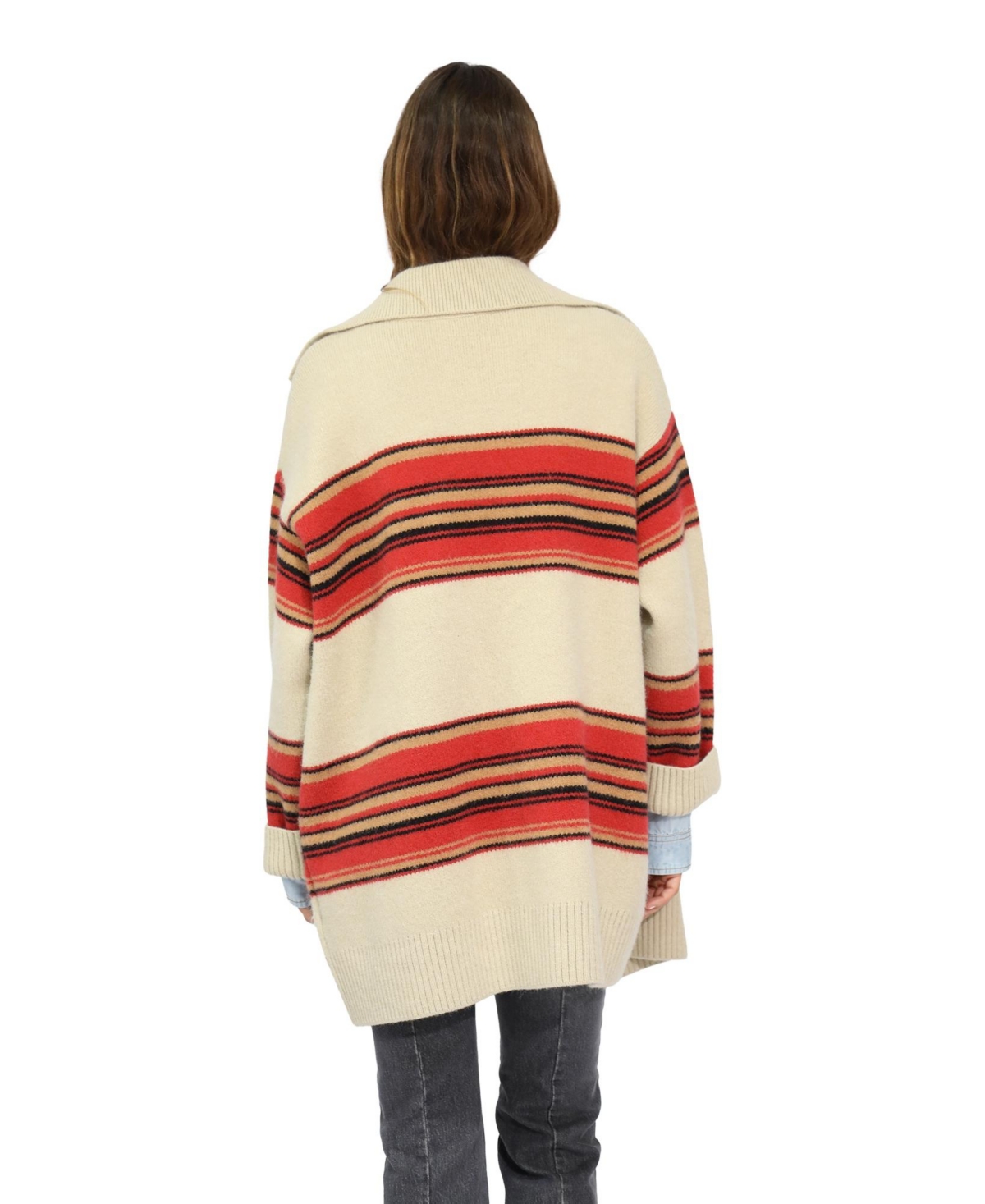 Belle & Bloom Women's So Many Likes Oversized Knitted Cardi Coat