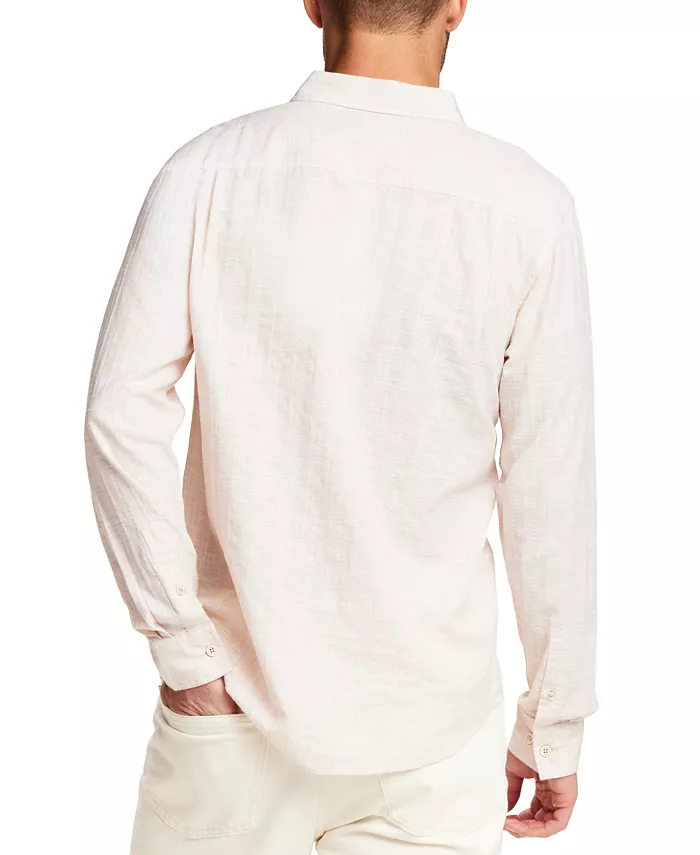 Men's Vertical Dobby Long-Sleeve Shirt - thumbnail 4