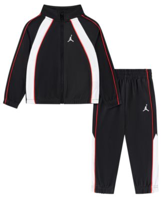 Toddler Boys' 2T-4T Tricot Color Piping Long-Sleeve Jacket and Pants, 2-Piece Set