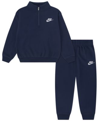 Boys' 2T-7 Logo Detail Sweatshirt and Pants, 2-Piece Set