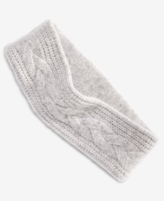 Cable-Knit Cashmere Headband