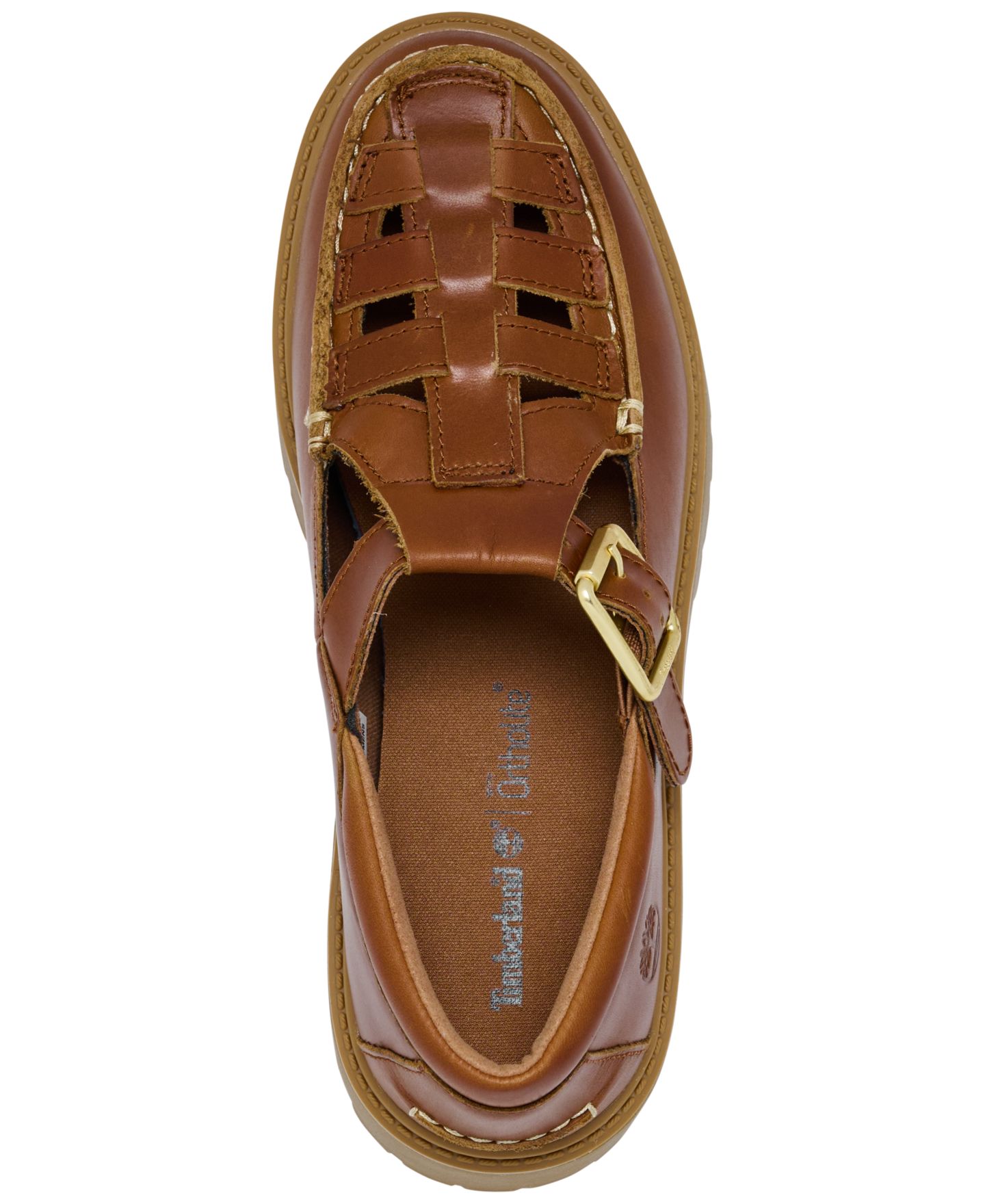 Обувь Timberland Women's Stone Street Mary Jane Platform Buckle Shoes — фото 5