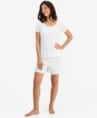 Women's Cotton Pointelle Sleep Tee
