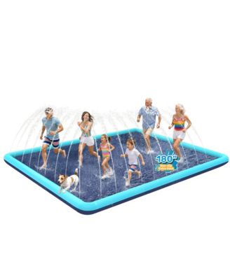 Dog Splash Pad Non-slip Sprinkler Pool Outdoor
