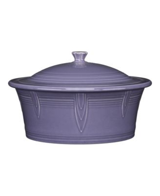Lavender 2.6 Quart Large Covered Casserole