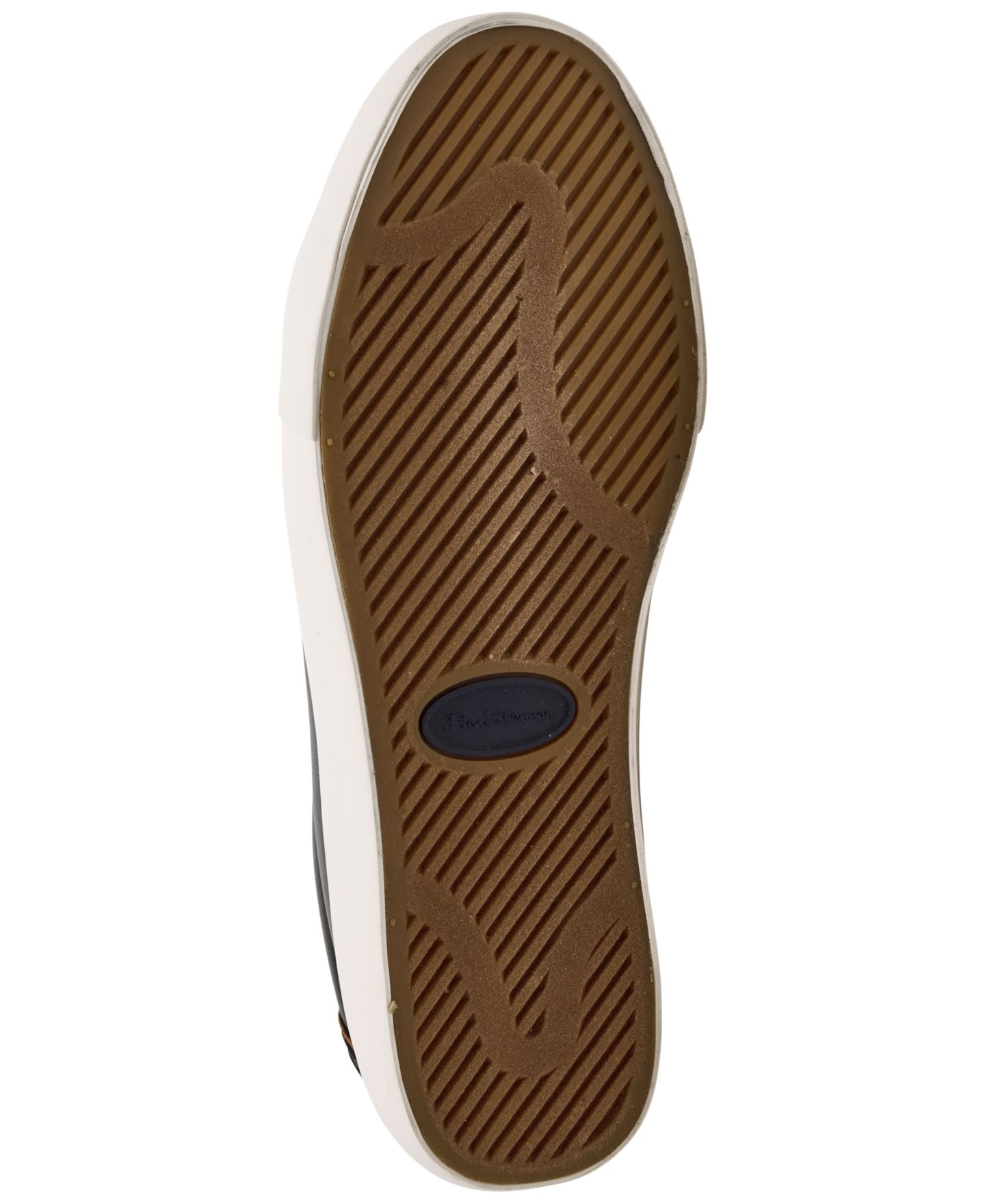 Мужские кроссовки Ben Sherman Pepper Low Court, цвет: Чёрный / Серый — фото 6