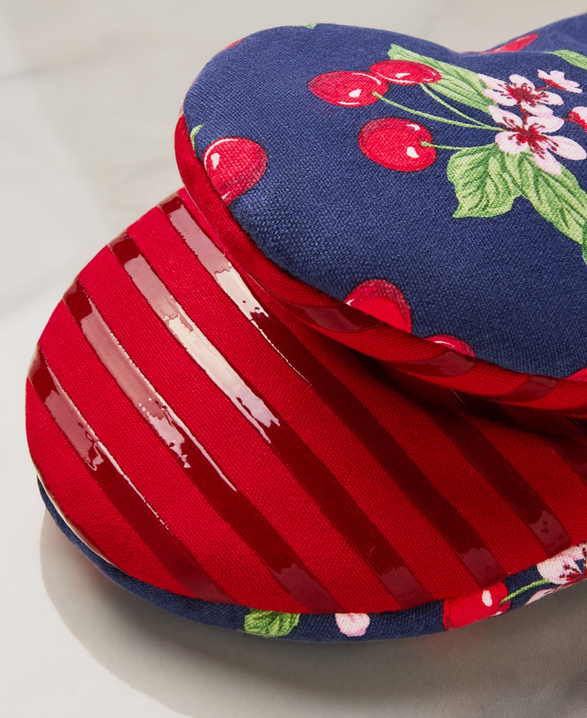 Draper James Lemon Blossom Mini 2-Pack Oven Mitts