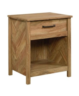 Bohemian Style Nightstand with Sindoori Mango Finish in Modern Farmhouse Look