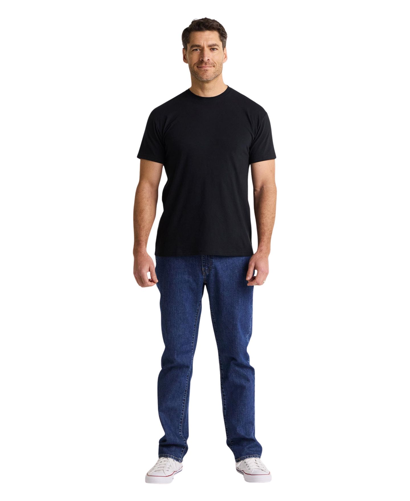 Мужские футболки EPIC FITS Crew Neck, 6-Pack, цвет: Чёрный — фото 5