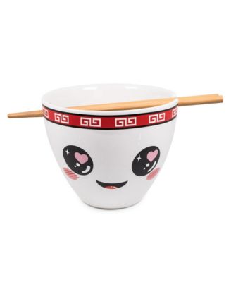 Bowl Bop Hopeless Ramentic Japanese Dinner Set | 16-Ounce Ramen Bowl, Chopsticks