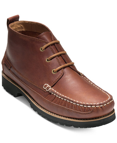 Cole Haan Men's Connery Moc-Toe Chukka Boots