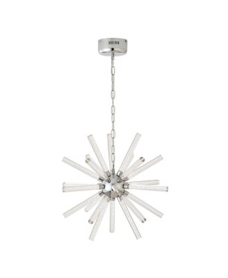 24-Light Bubble Pillar Chandelier,Adjustable Pendant Lights Living Room Dining Room Decoration Lamp Custom Hotel Project Lighting