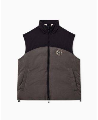 Men's Crossover Color Block Vest