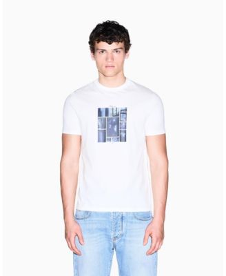 Men's Slim Fit Collage Box T-Shirt