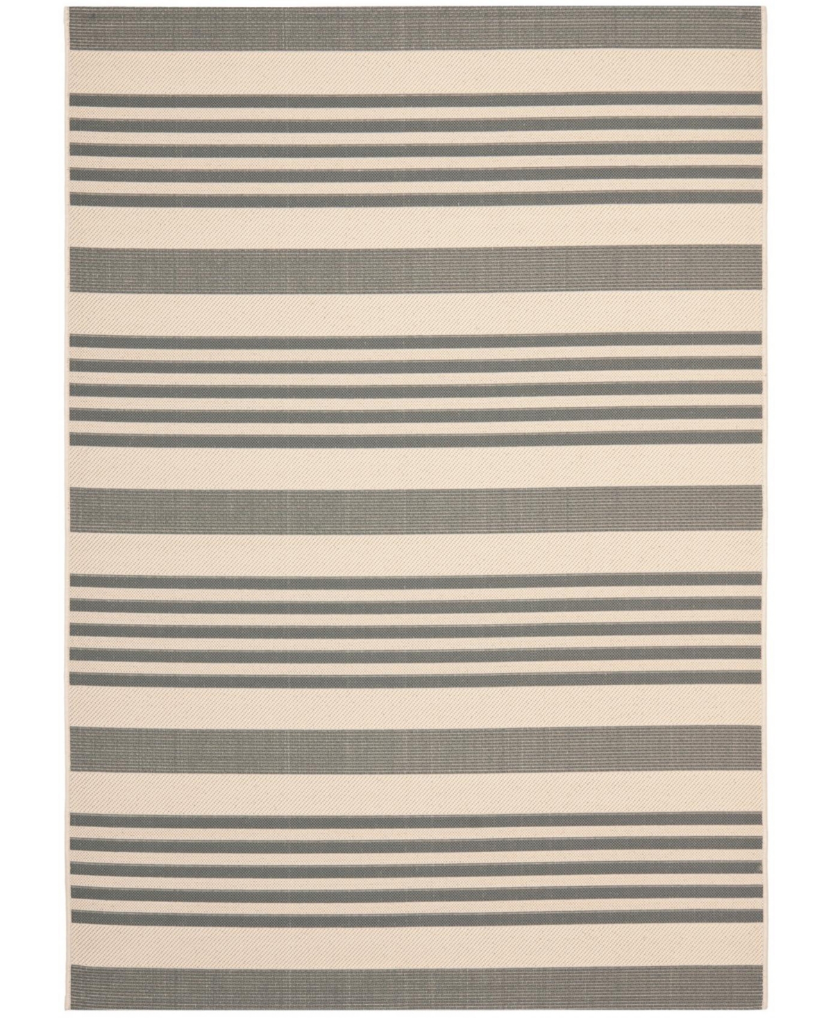 Safavieh Courtyard CY6062 Gray and Bone 8' x 11' Outdoor Area Rug