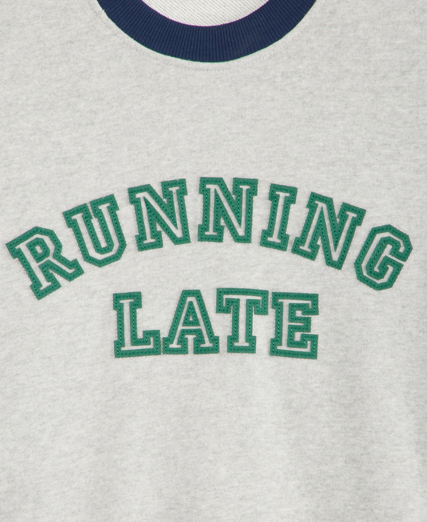 Женский свитшот On 34th Running Late Graphic, цвет: Светлый серый — фото 6