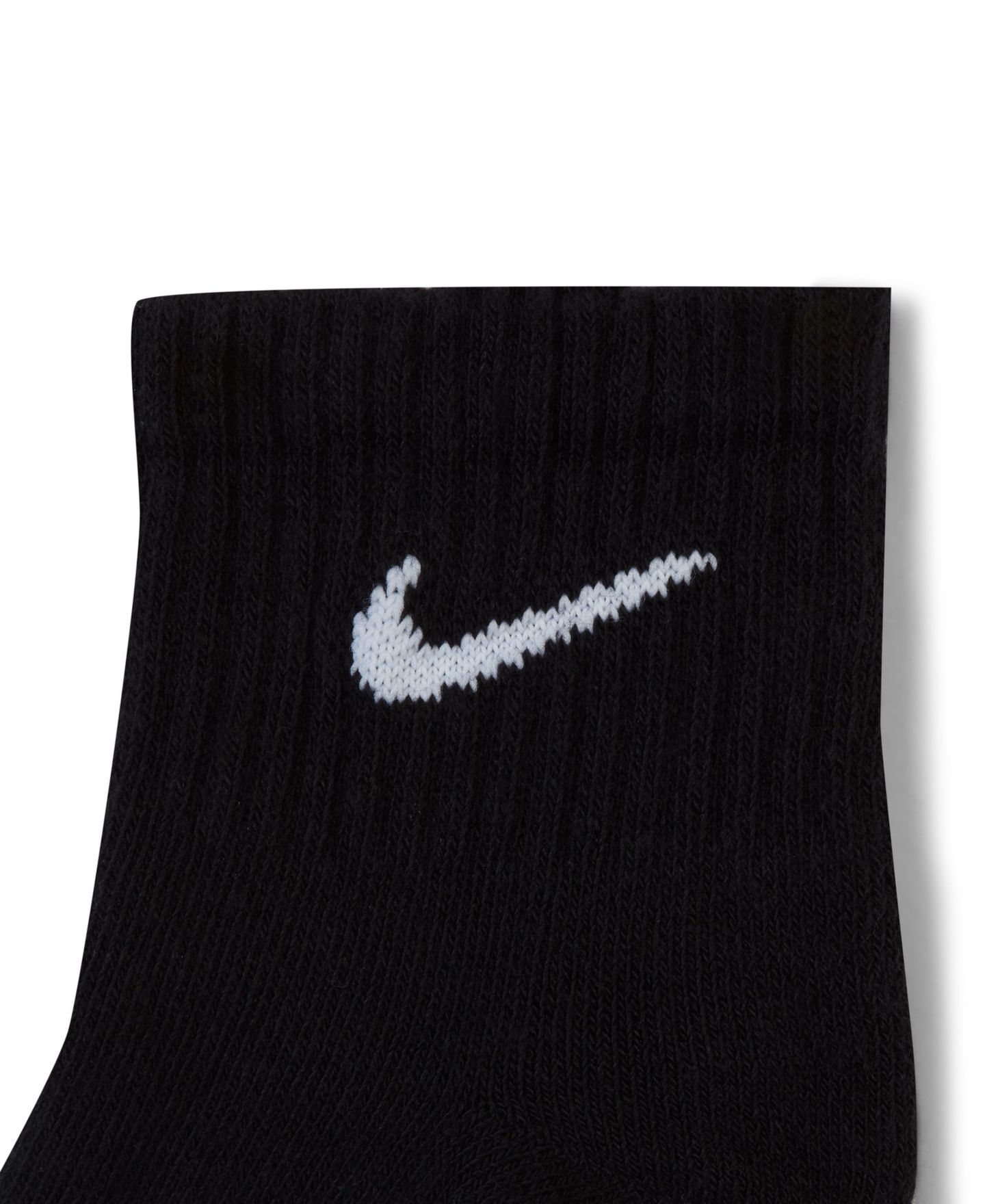 Носки для мужчин, укороченные, низкие — Nike, цвет: Чёрный / Белый — фото 4
