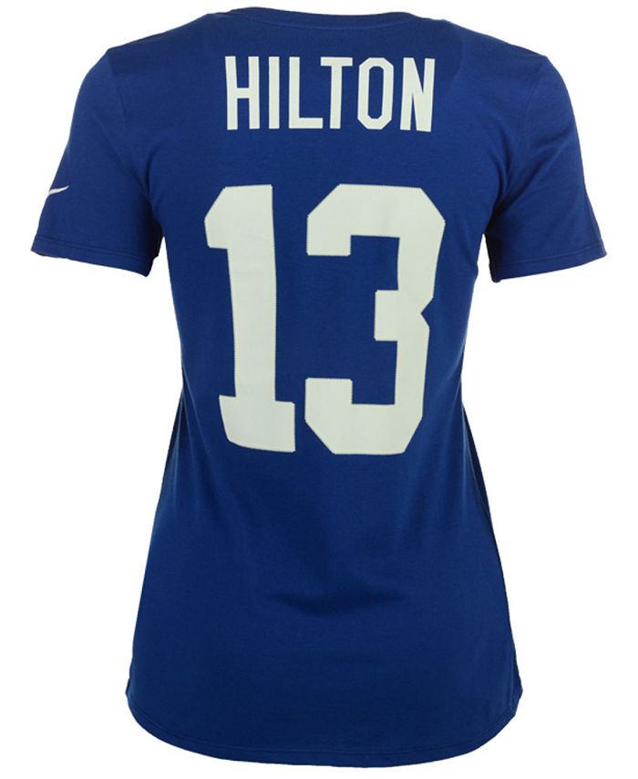 T.Y. Hilton Indianapolis Colts Nike Wordmark Performance T-Shirt - Royal