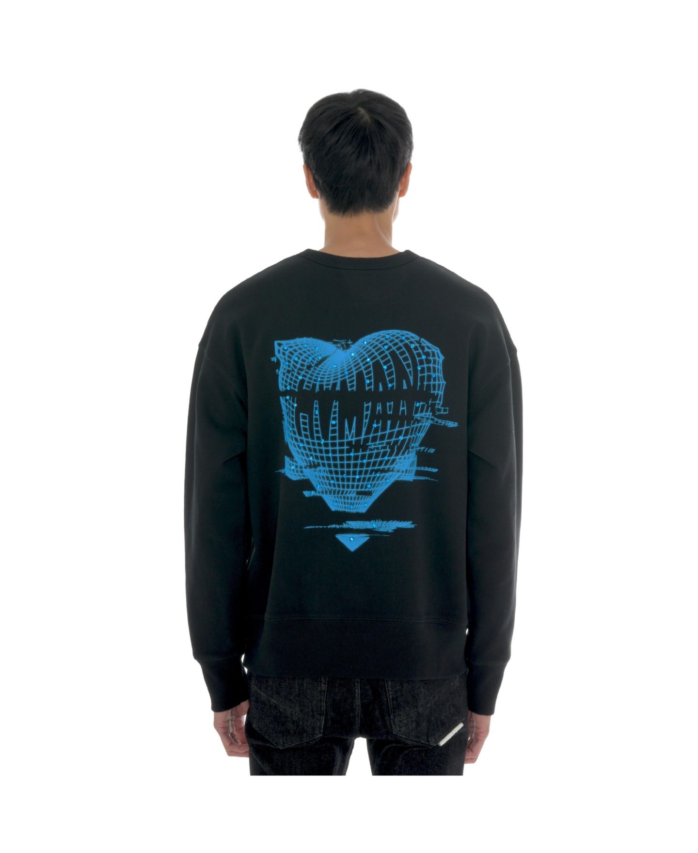 Мужская толстовка Hvman Chosen To Prevail x Cult Crystal Crew Sweatshirt in Human Love — фото 4