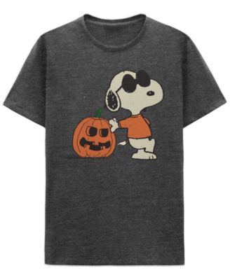 Men's Pumpkin Snoopy Crewneck T-Shirt