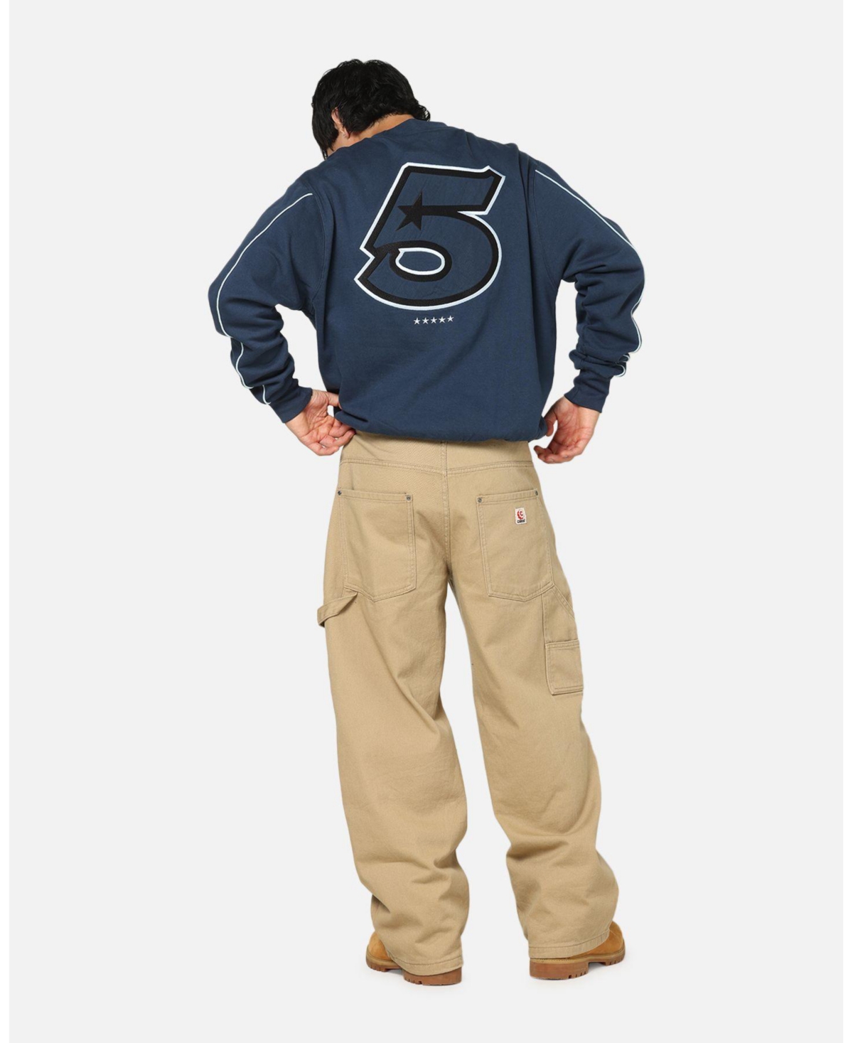 Carre Men's International Star Crewneck