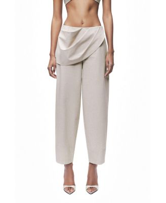 Women's Waist-Panel Trousers