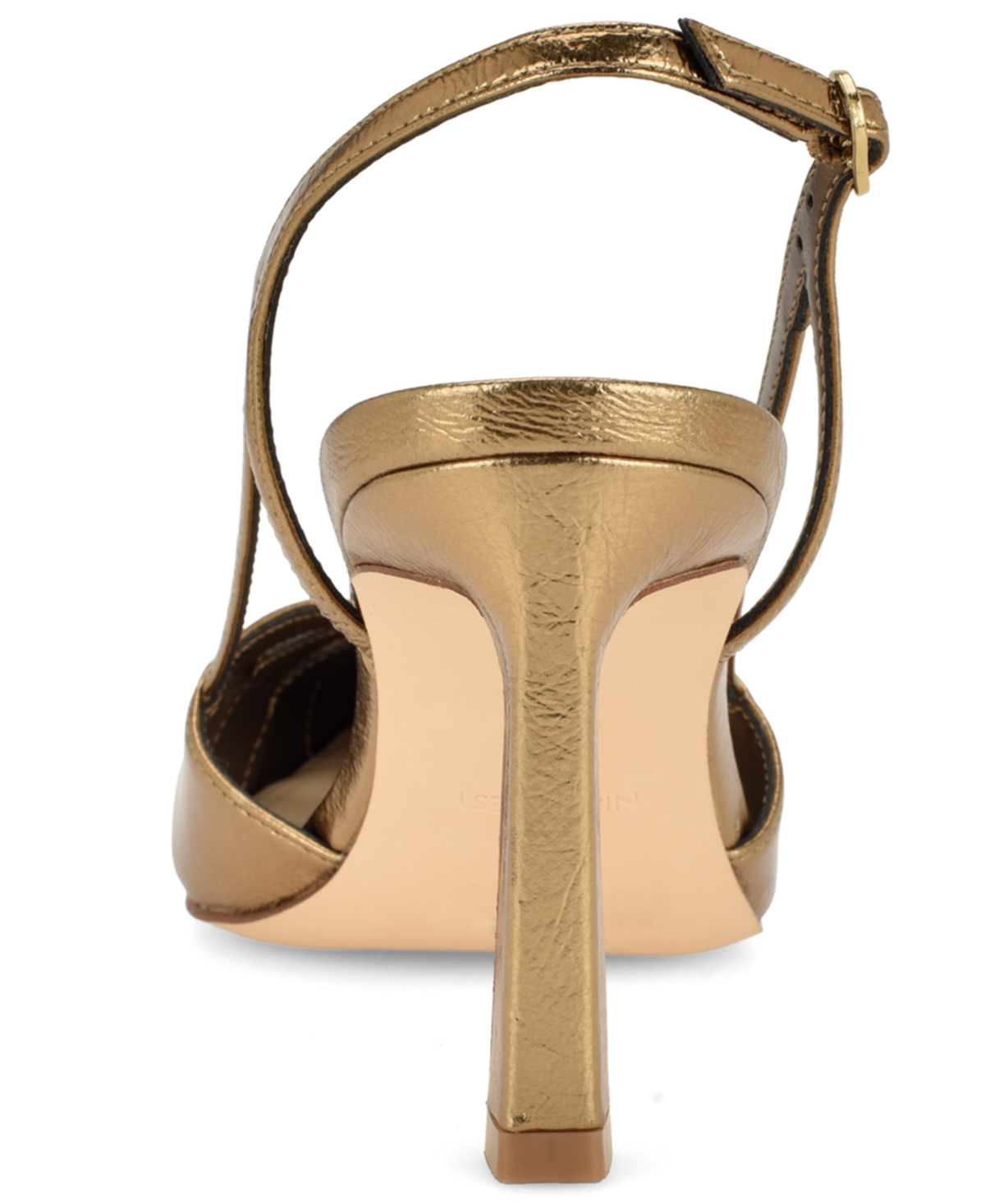 Nine West Darella Pointed Toe Slingback Pump In Gold