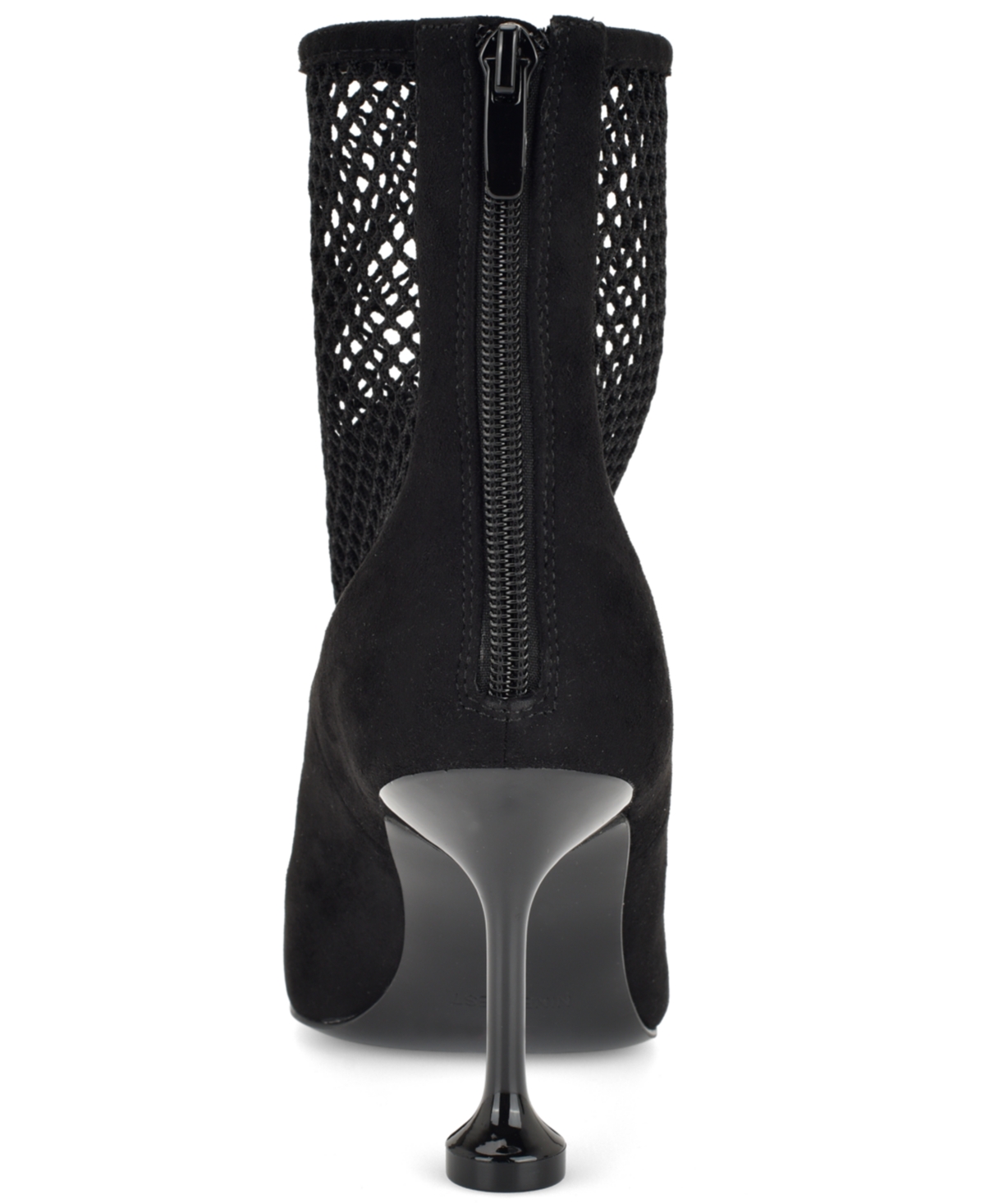Nine West Women's Goane Fishnet Pointed Toe Dress Booties