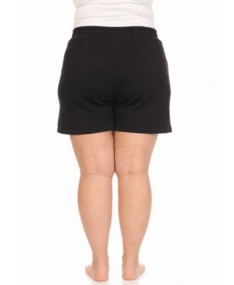 black dress shorts plus size Dolkfu Wide Leg Plus Size Shorts for Women High Waist Business Dress Shorts Twill Baggy Black Shorts for Women L, Women's, Size: Large