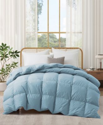 300 Thread Count Cotton All-Season Goose Feather Comforter, Twin