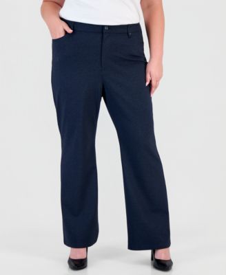Plus Size Lexington Bootleg High-Rise Bootcut Jeans