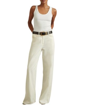 Women's Violet Scoop Neck Rib Vest