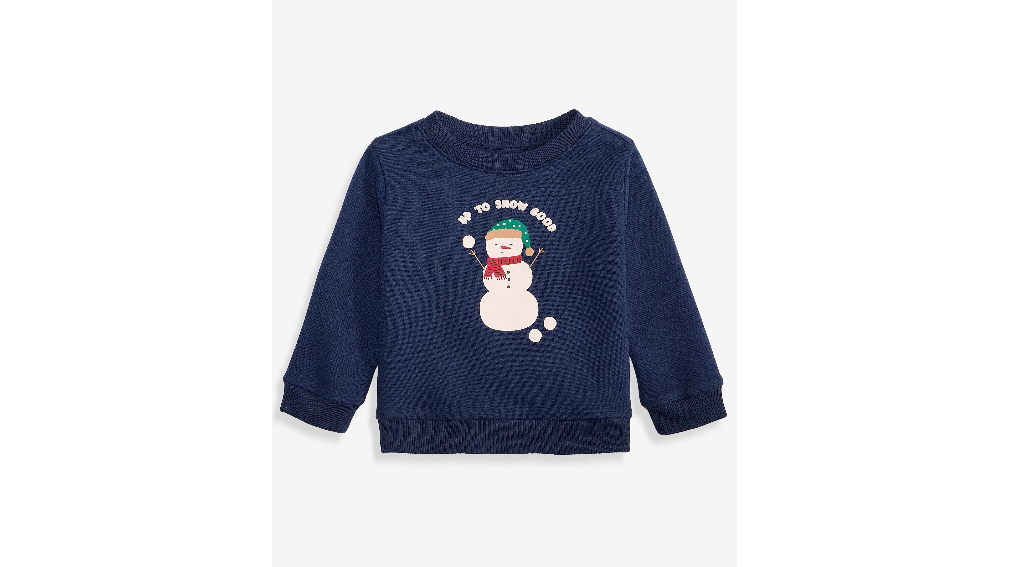 First Impressions Baby Boys' Mix & Match Long-Sleeve Snowman Sweatshirt, Macy's Exclusive