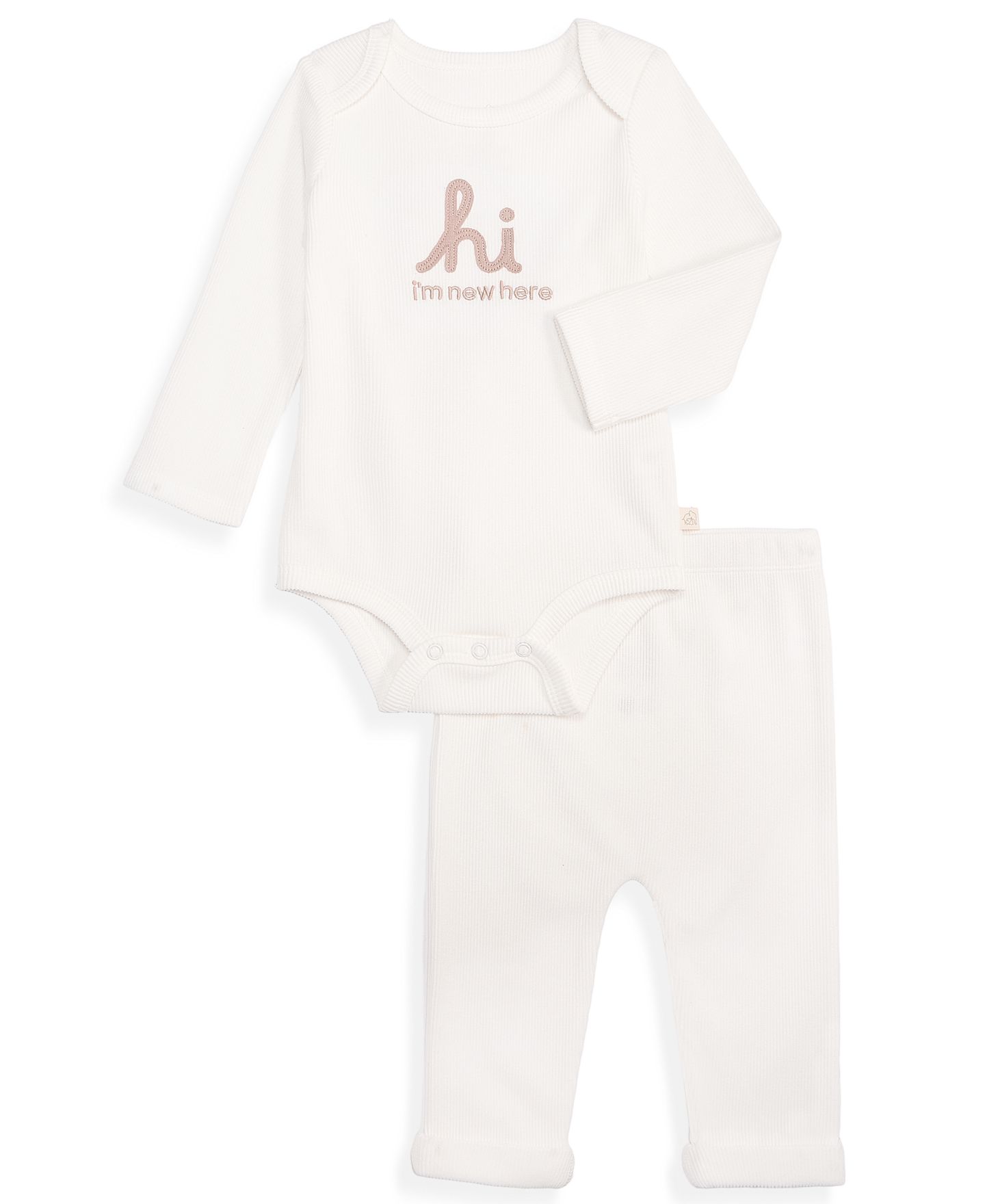 Комплект First Impressions 0M-24M Hi Bodysuit & Pants, 2-Piece Set для мальчиков-малышей — фото 1