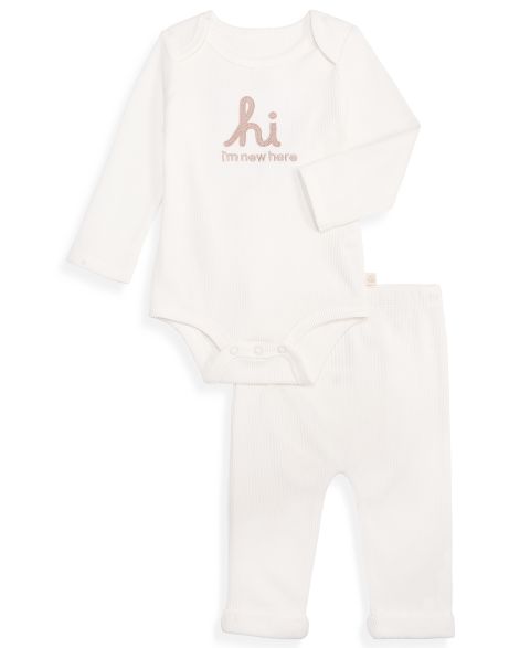 Комплект First Impressions 0M-24M Hi Bodysuit & Pants, 2-Piece Set для мальчиков-малышей