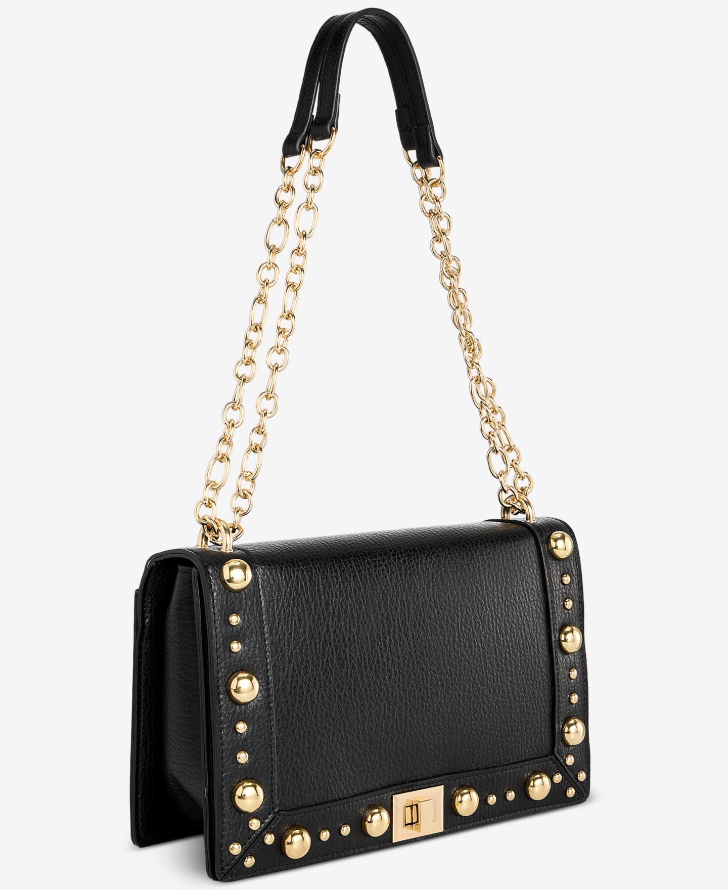 Женская сумка I.N.C. International Concepts Ajae Boho Stud Shoulder, цвет: Чёрный — фото 2