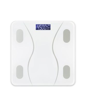 Smart Bluetooth Body Fat Scale - Rechargeable Digital Bathroom Scale with App 400lbs  Capacity