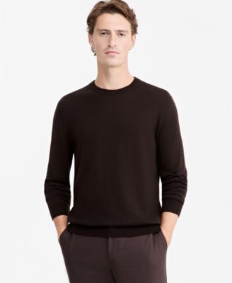Men's Merino Wool Crewneck Sweater