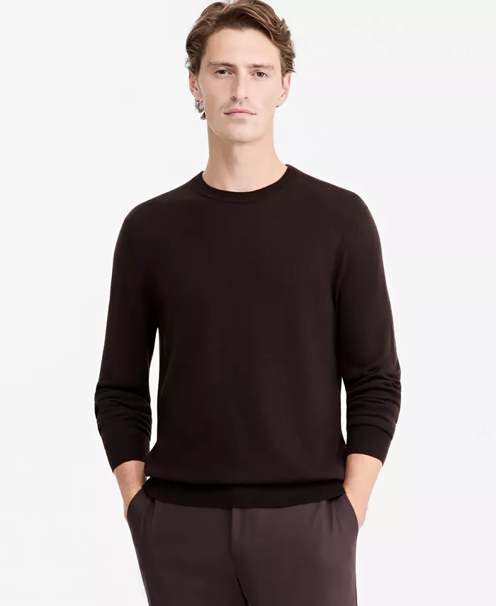 Men's Merino Wool Crewneck Sweater - thumbnail 10