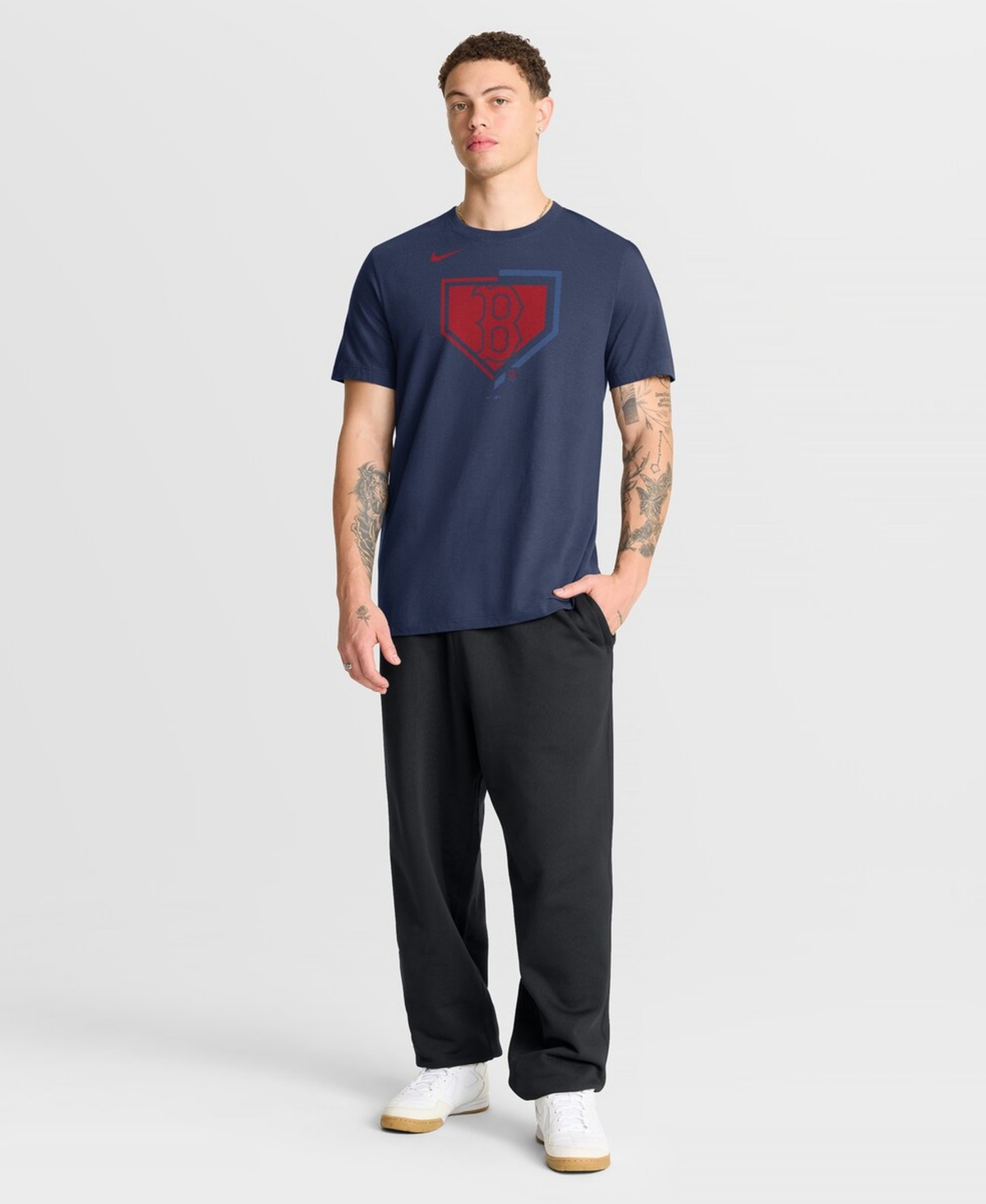 Nike Men's Navy Boston Red Sox Icon T-Shirt