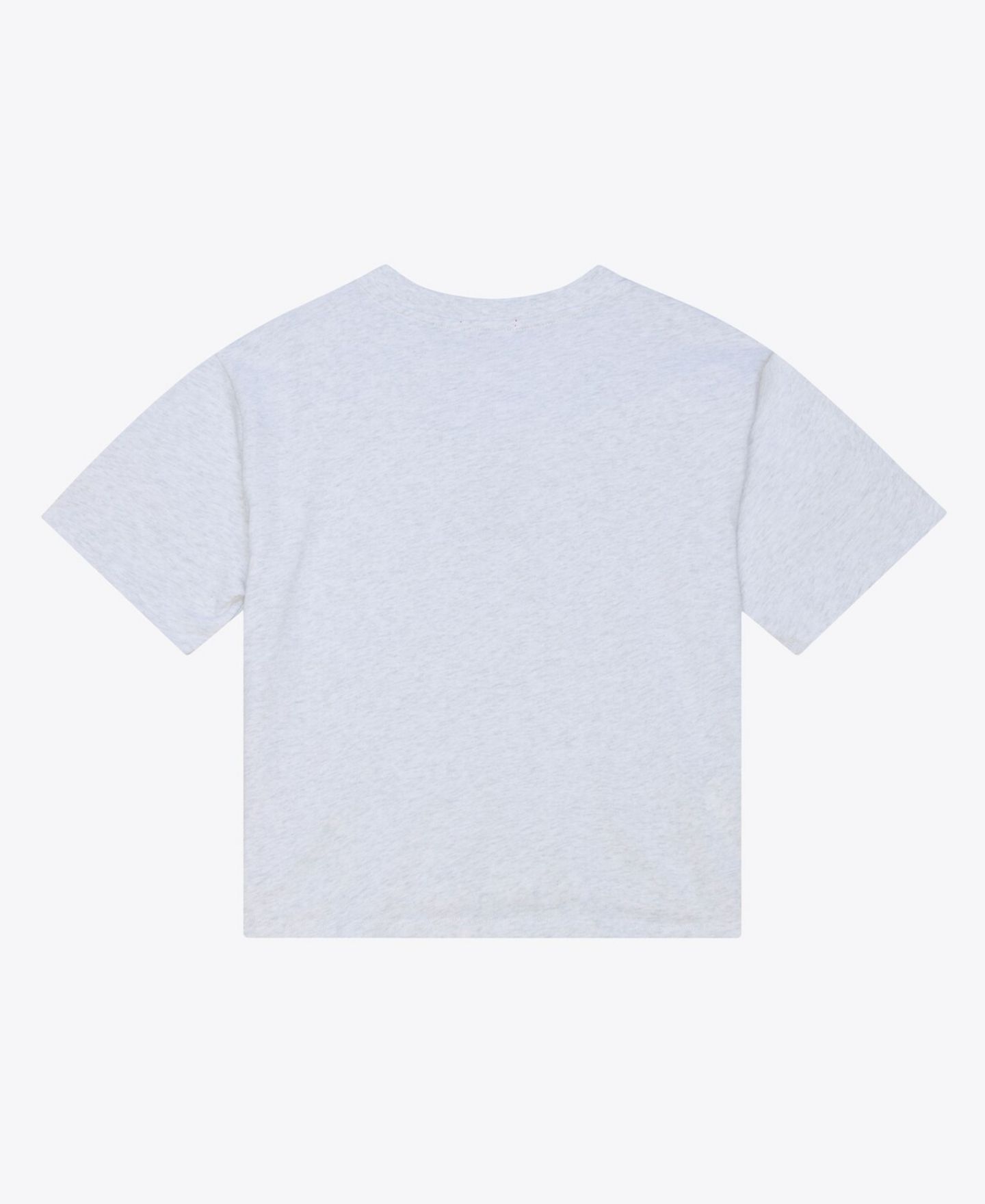 Женская футболка Mitchell & Ness Heather Gray San Francisco Giants Script Cropped Boxy — фото 4