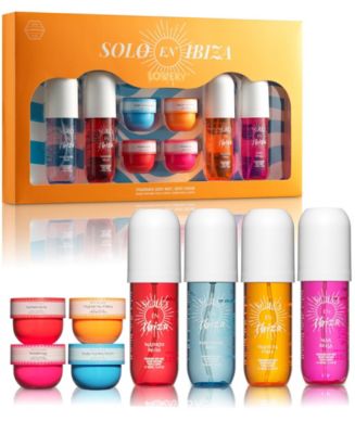Lovery 8-Pc. Solo En Ibiza Body Mist And Cream Gift Set - Macy's